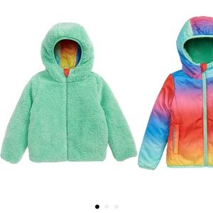 Rainbow Reversable Tucker + Tate Coat (Girls 7)